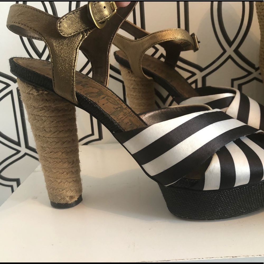 Sam Edelman strapy Platform sandals 👡 8 1/2